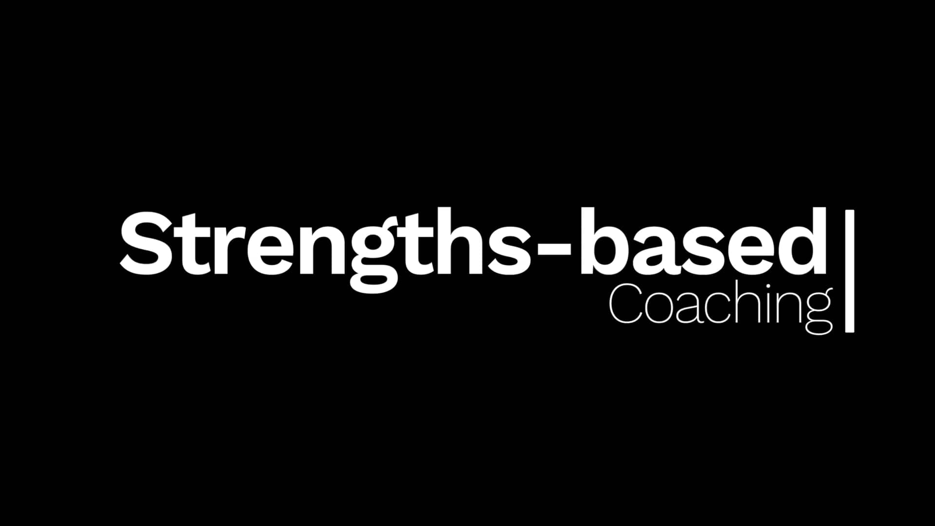 Strengths-Based Coaching: Dr. Jeffrey Auerbach